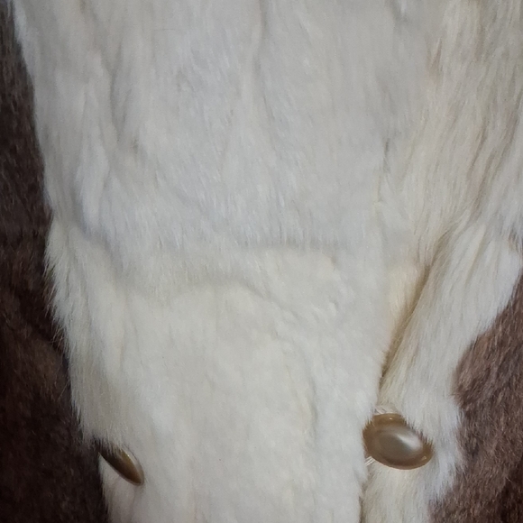 Source Unknown Brown and Cream Teddy Jacket - Picture 6 of 14